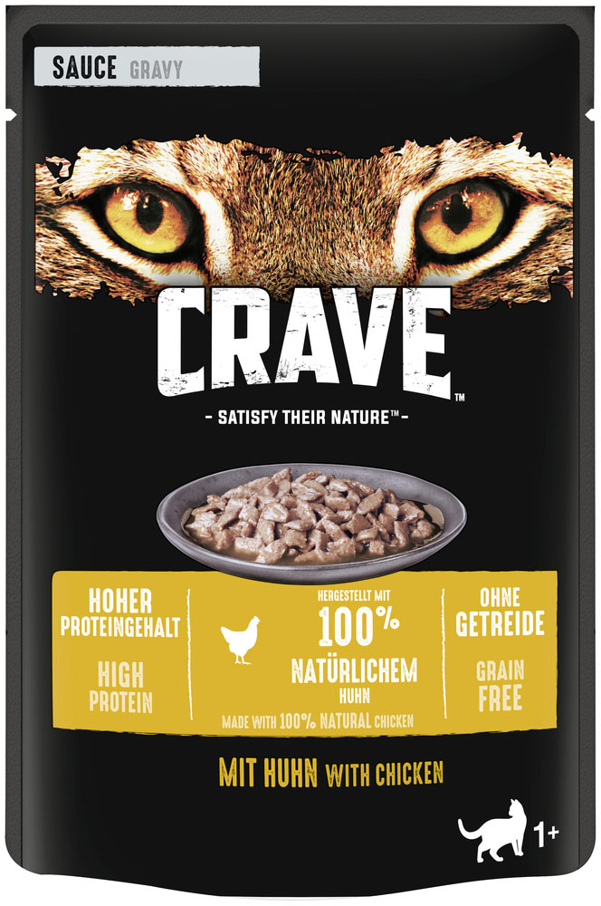 Crave - Sauce mit Huhn - 28 x 85g - 2