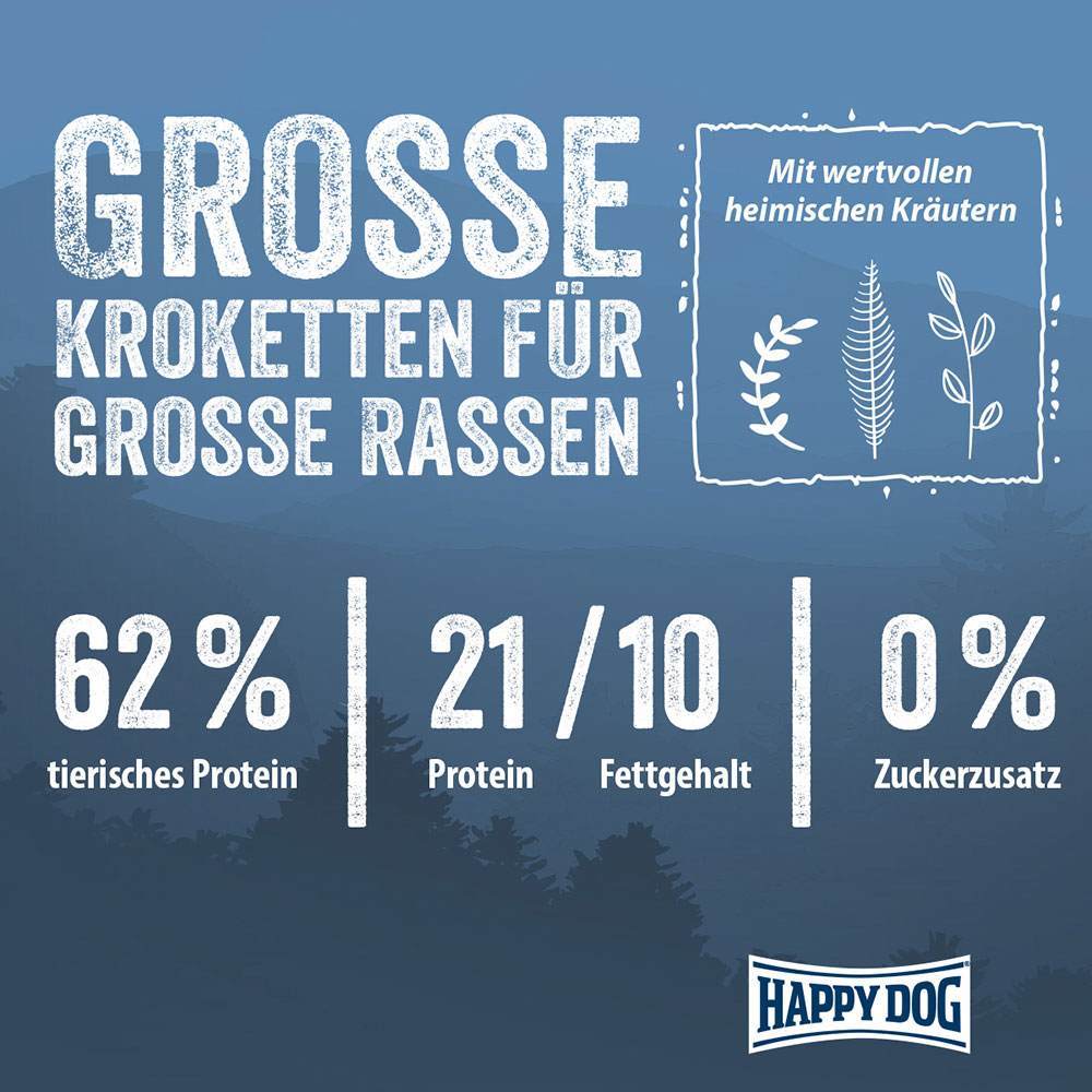 Happy Dog - Natur-Croq XXL - 1 x 15kg - 6