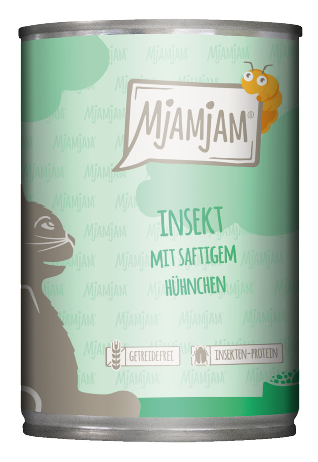 Insekt mit saftigem Hühnchen