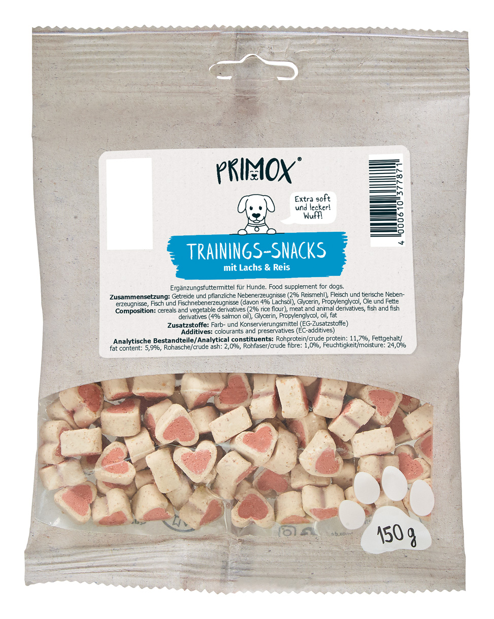 Trainingssnack mit Lachs & Reis 150g