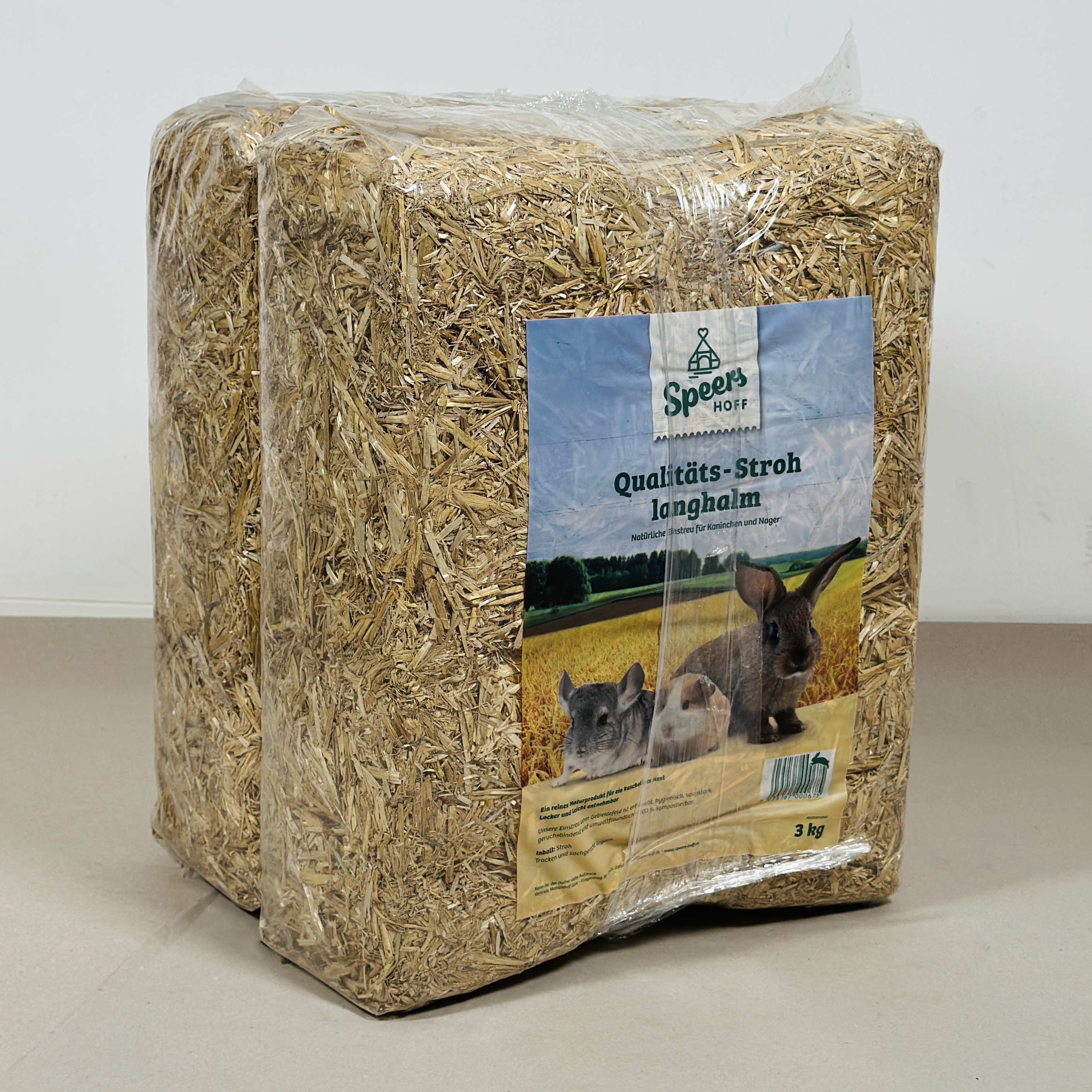 Speers/Marschhof - Stroh Langhalm - 1 x 3kg - 2