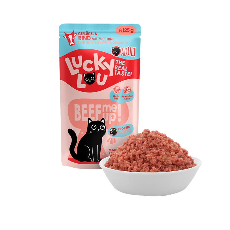 Lucky Lou - Geflügel & Rind - 16 x 125g - 3