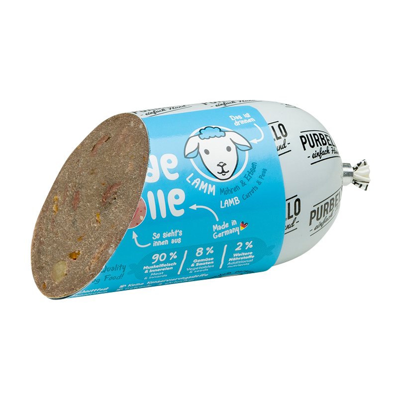 Purbello - Hunderolle mit Lamm - 1 x 200g - 3