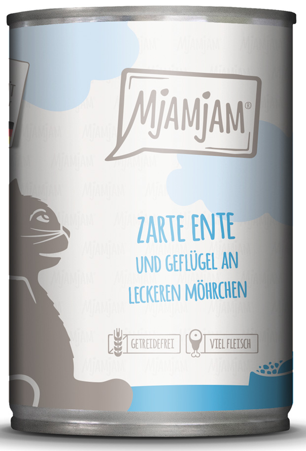 zarte Ente & Geflügel an leckeren Möhrchen