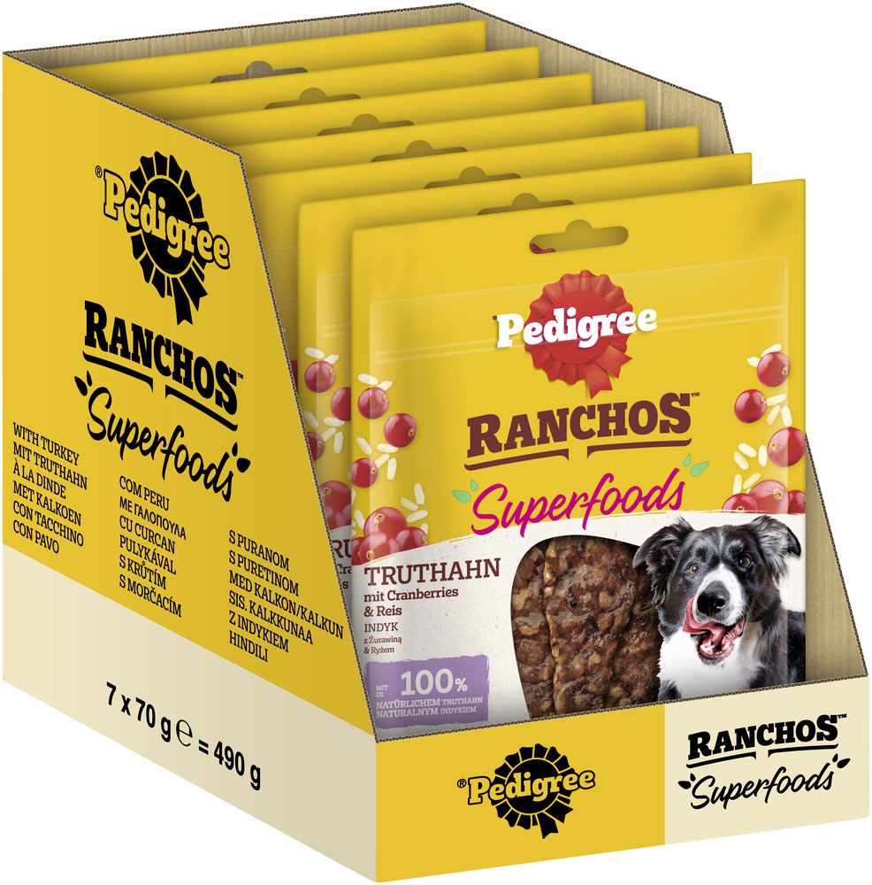 Pedigree - Ranchos Superfoods Truthahn - 1 x 70g - 2