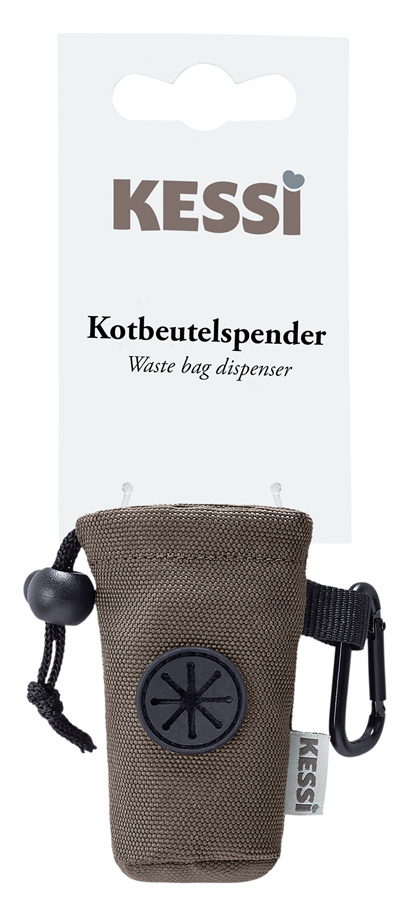 Kotbeutelspender braun