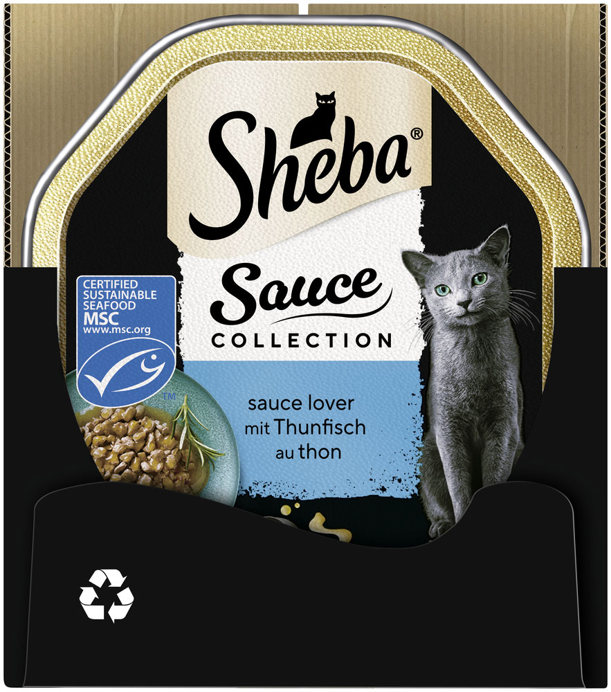 Sheba - Sauce Collection Lover mit Thunfisch - 22 x 85g - 4