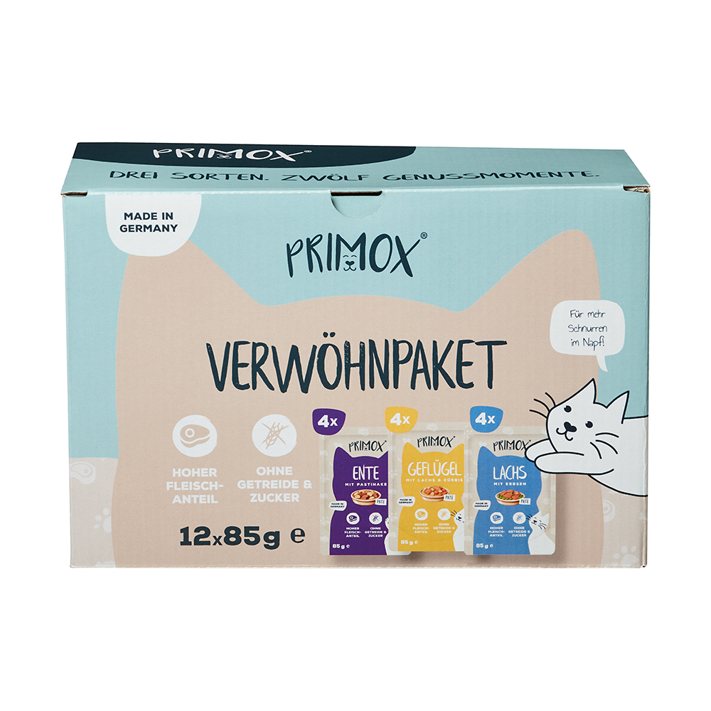 Katzennassfutter Multipack Verwöhnpaket 12 Poches