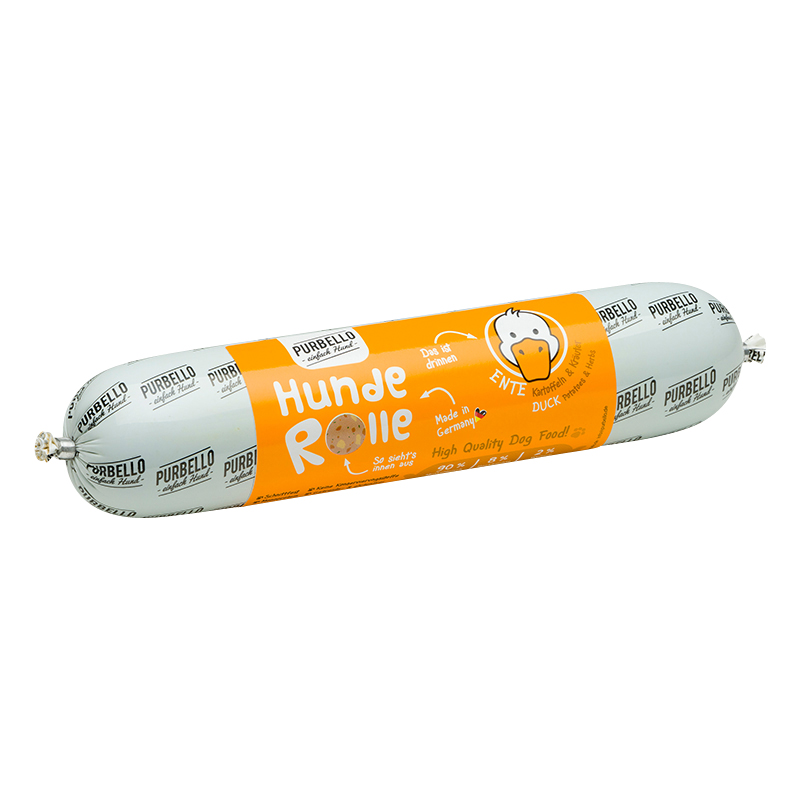 Purbello - Hunderolle mit Ente - 1 x 400g - 4