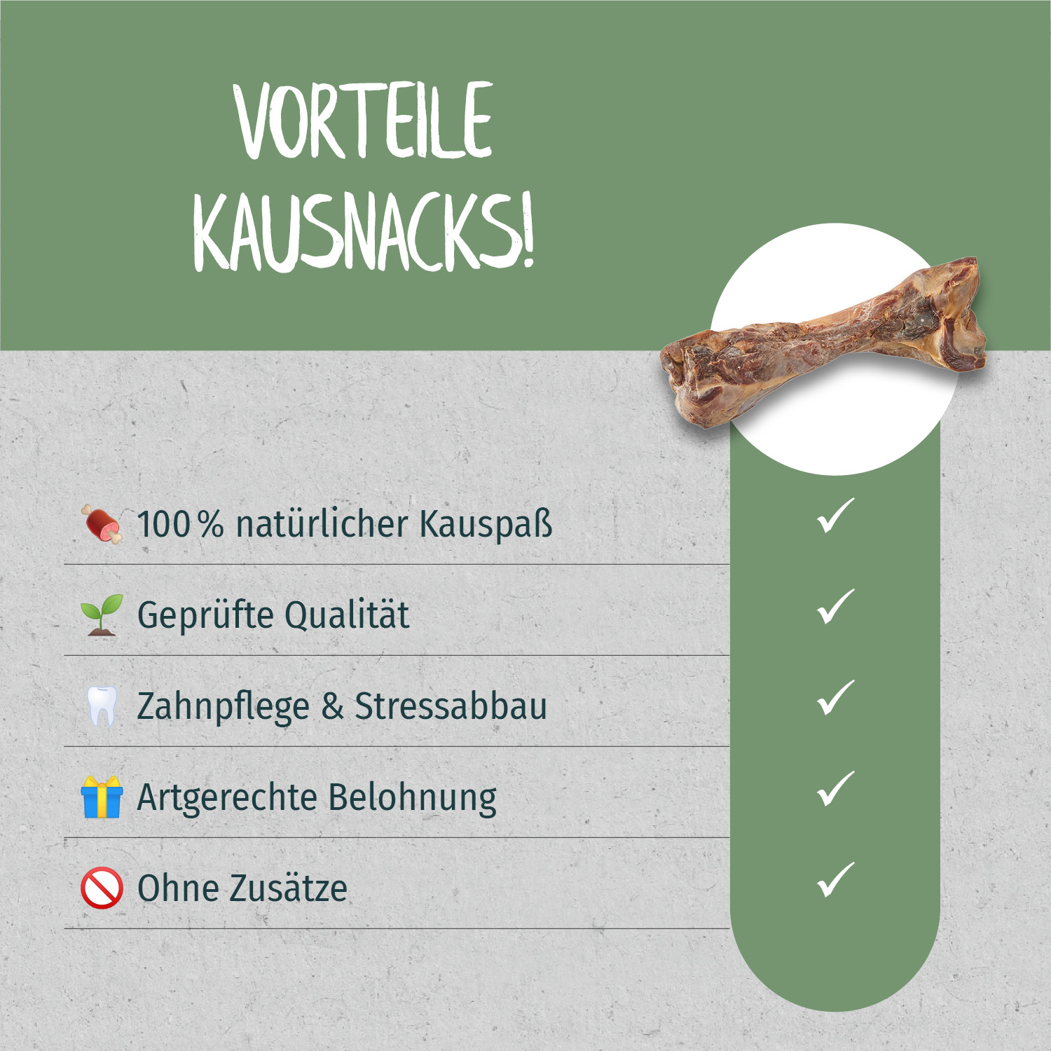 Primox - Serrano Schinkenknochen 300g - 1 x 1 Stück - 3