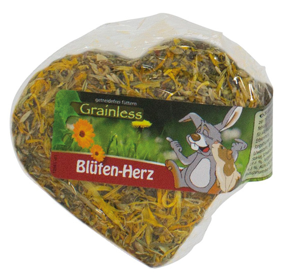 Grainless Blüten-Herz