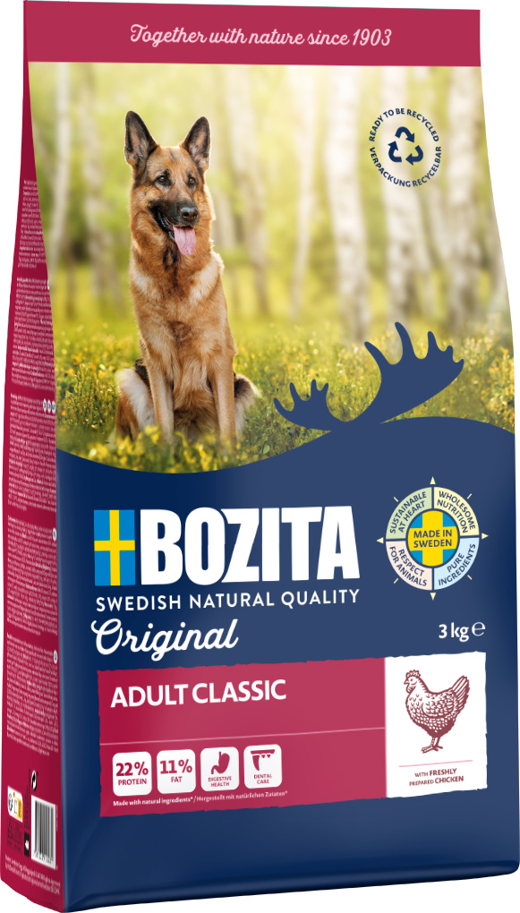 Bozita - Original Adult Classic - 1 x 3kg - 5