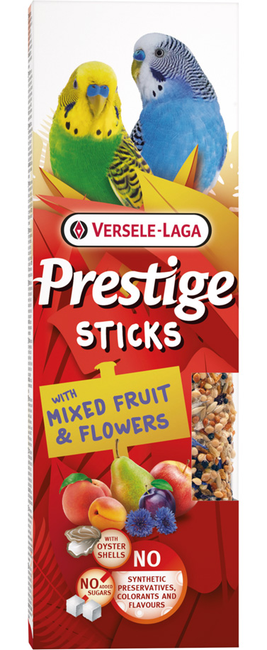 Prestige Sticks Kleinsittiche mit gemischten Früchten & Blüten