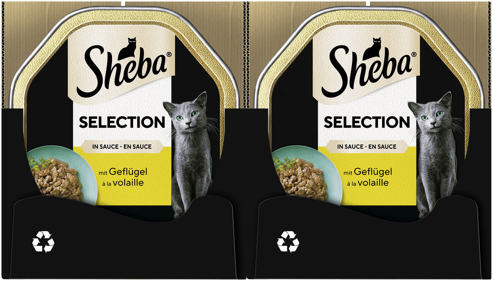 Sheba - Selection Geflügel in Sauce - 22 x 85g - 4