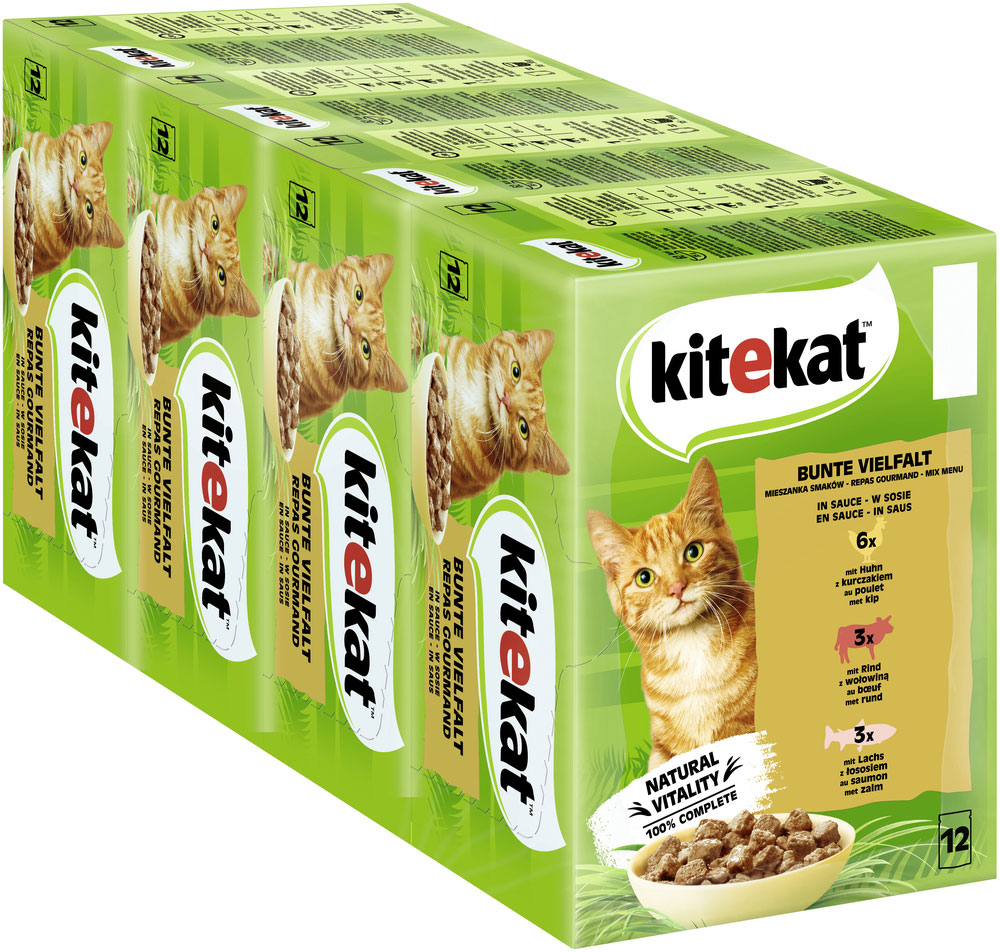 Kitekat - MP Bunte Vierfalt - 4 x 12X85g - 3