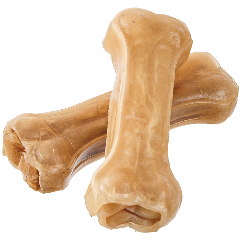 Primox Kauer Kauknochen 21 cm 170 g 100% Rinderhaut -ö knackig und fettarm