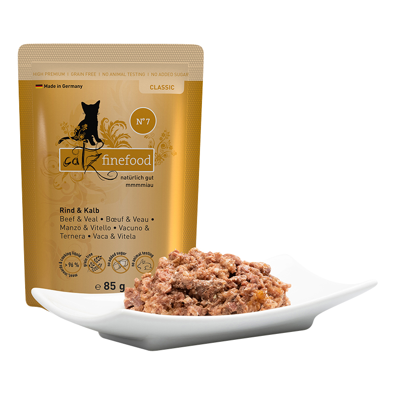 Catz Finefood - CLASSIC Rind & Kalb - 16 x 85g - 3