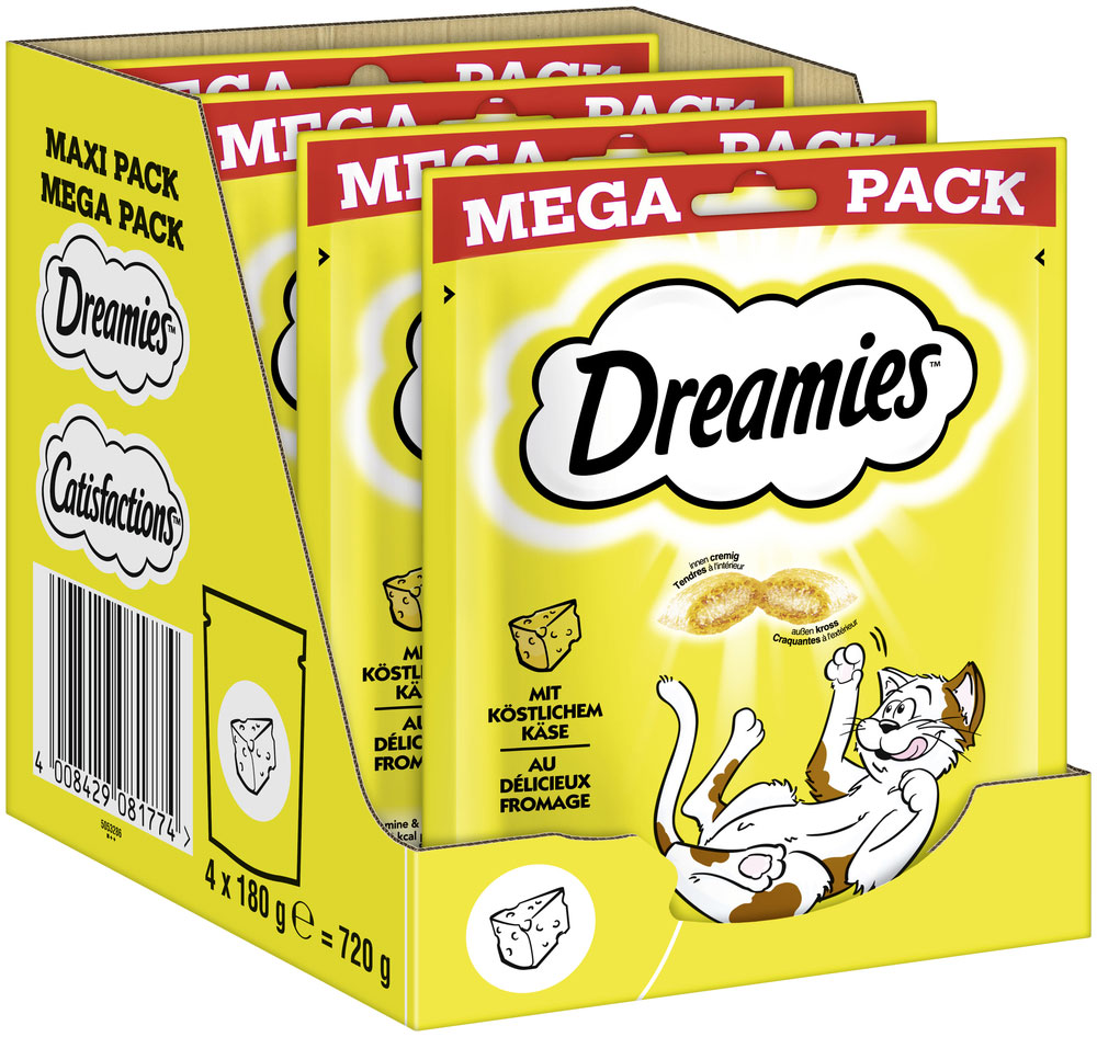 Dreamies - mit Käse - 1 x 180g - 3