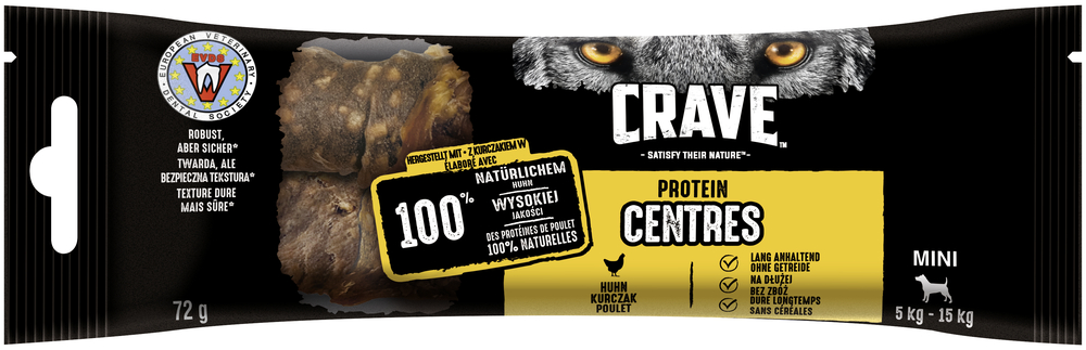 Crave - Protein Centres Mini mit Huhn