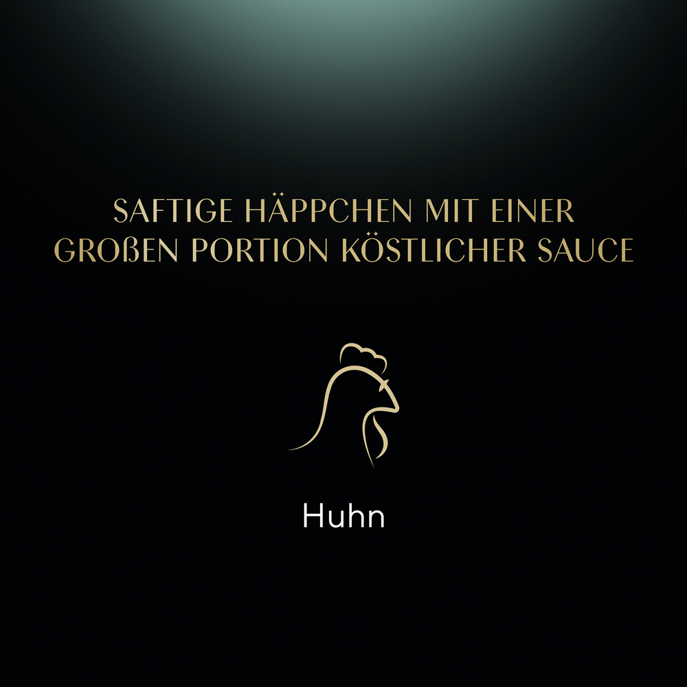 Sheba - Collection Sauce mit Hühnchen in Kräutersauce - 22 x 85g - 10