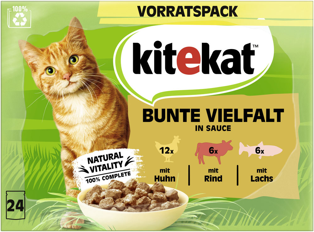Kitekat - MP Bunte Vierfalt - 2 x 24X85g - 4