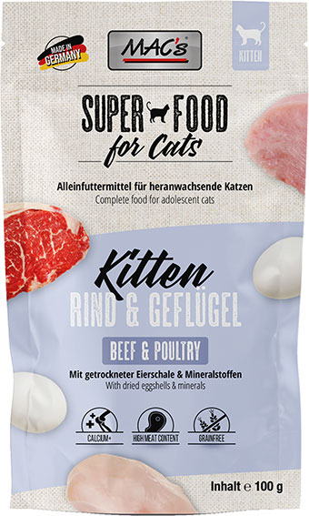 CAT Pouchpack Kitten Rind & Geflügel