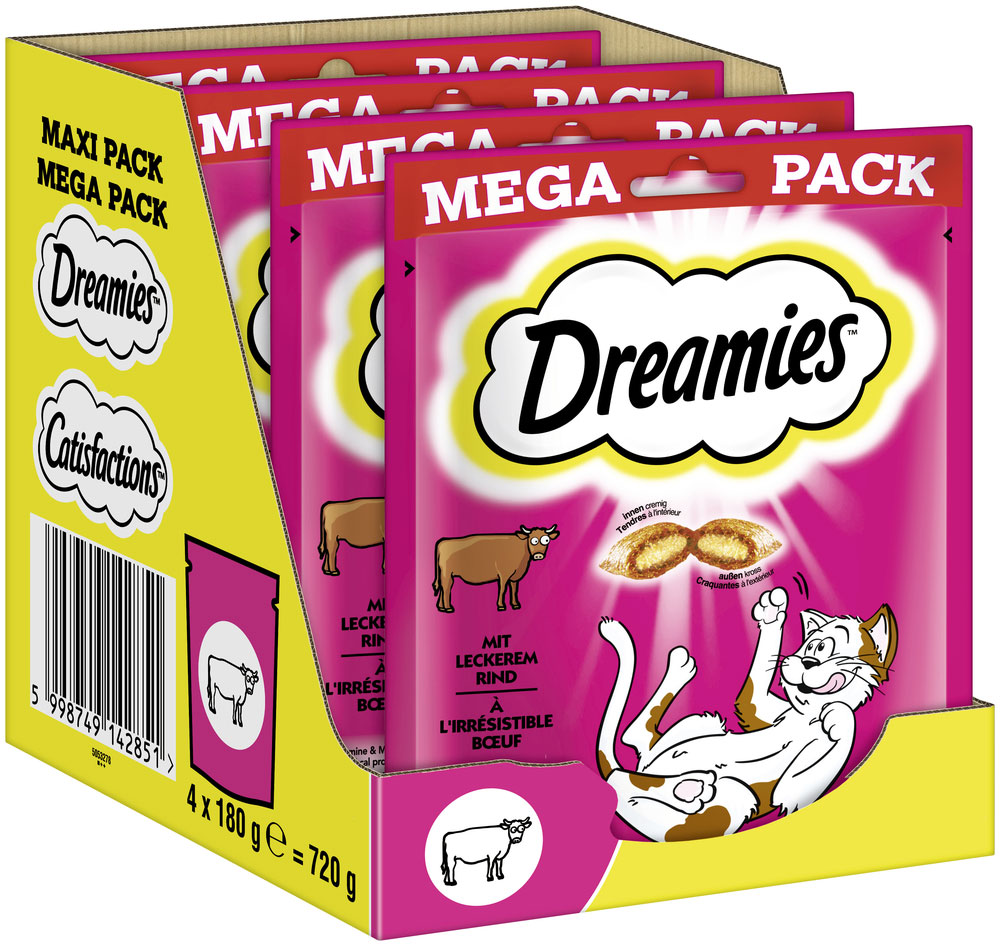 Dreamies - mit Rind - 1 x 180g - 2