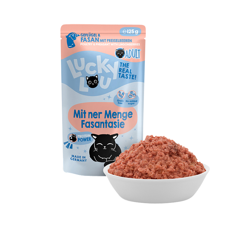 Lucky Lou - Geflügel & Fasam - 16 x 125g - 3