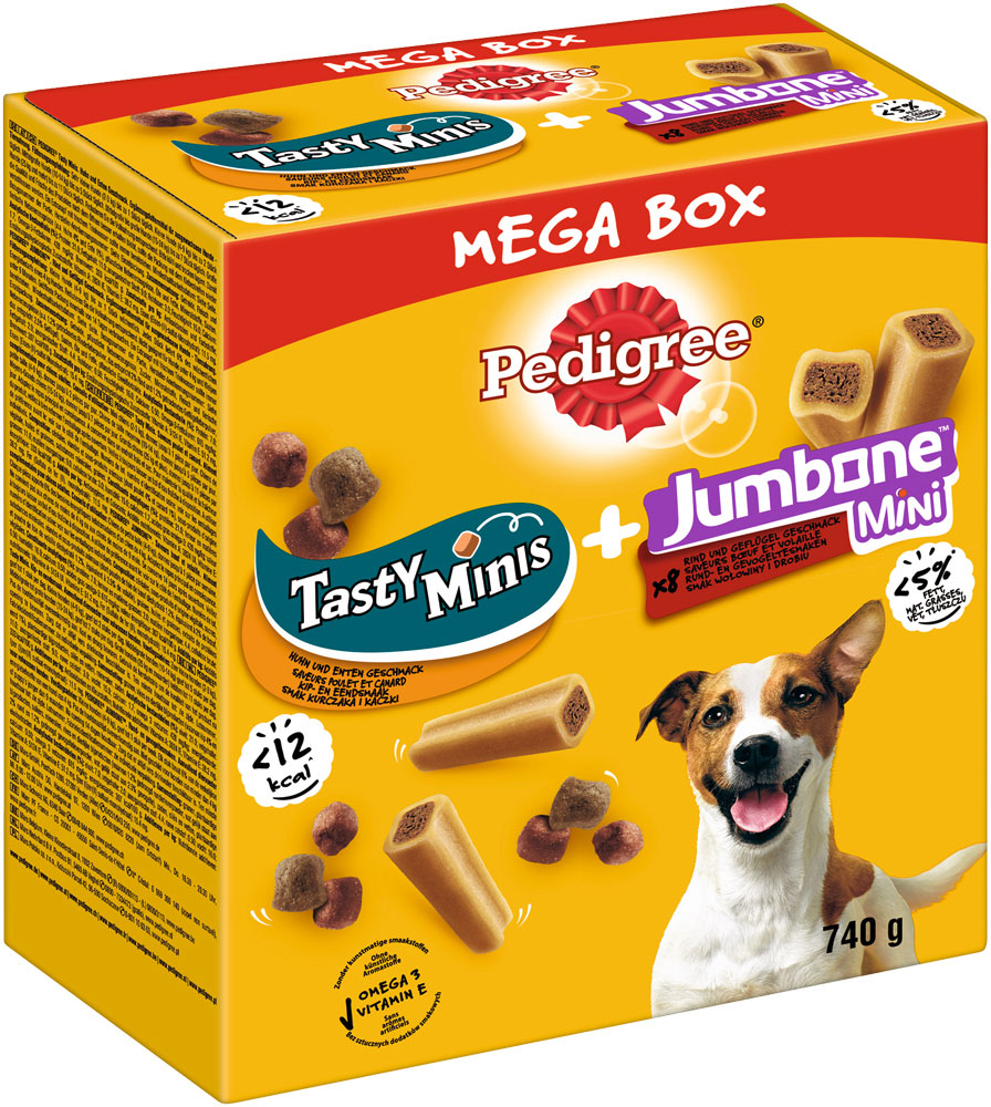 Pedigree - Leckerbissen & Riesenknochen Mixbox - 1 x 740g - 2