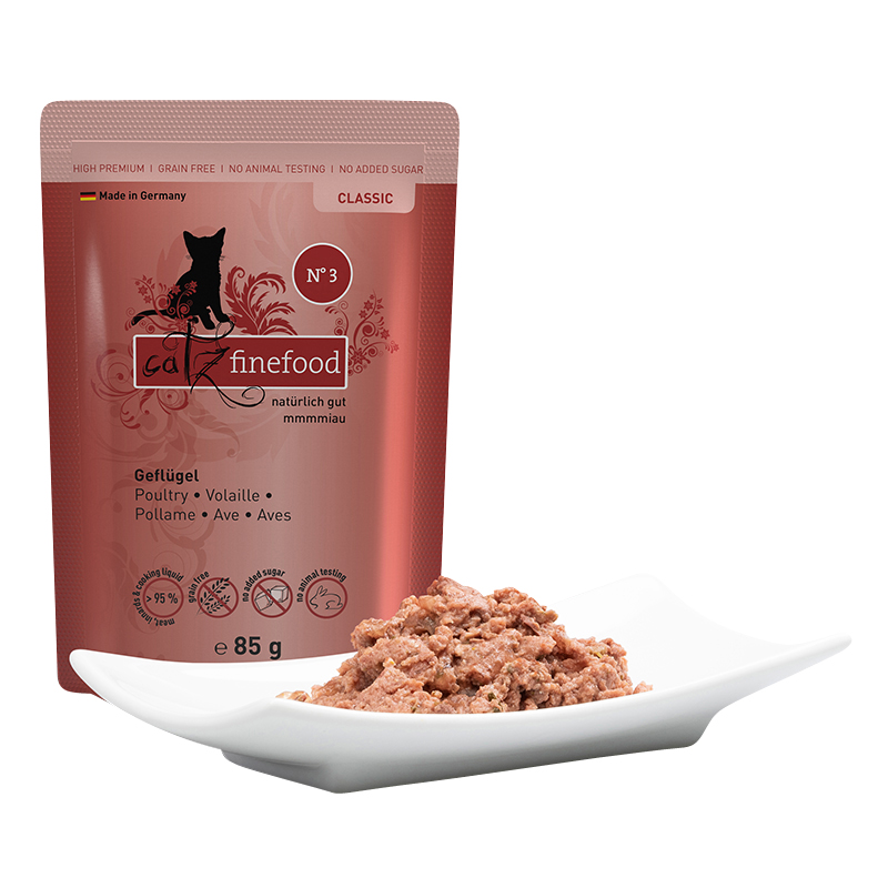 Catz Finefood - CLASSIC Geflügel - 16 x 85g - 3