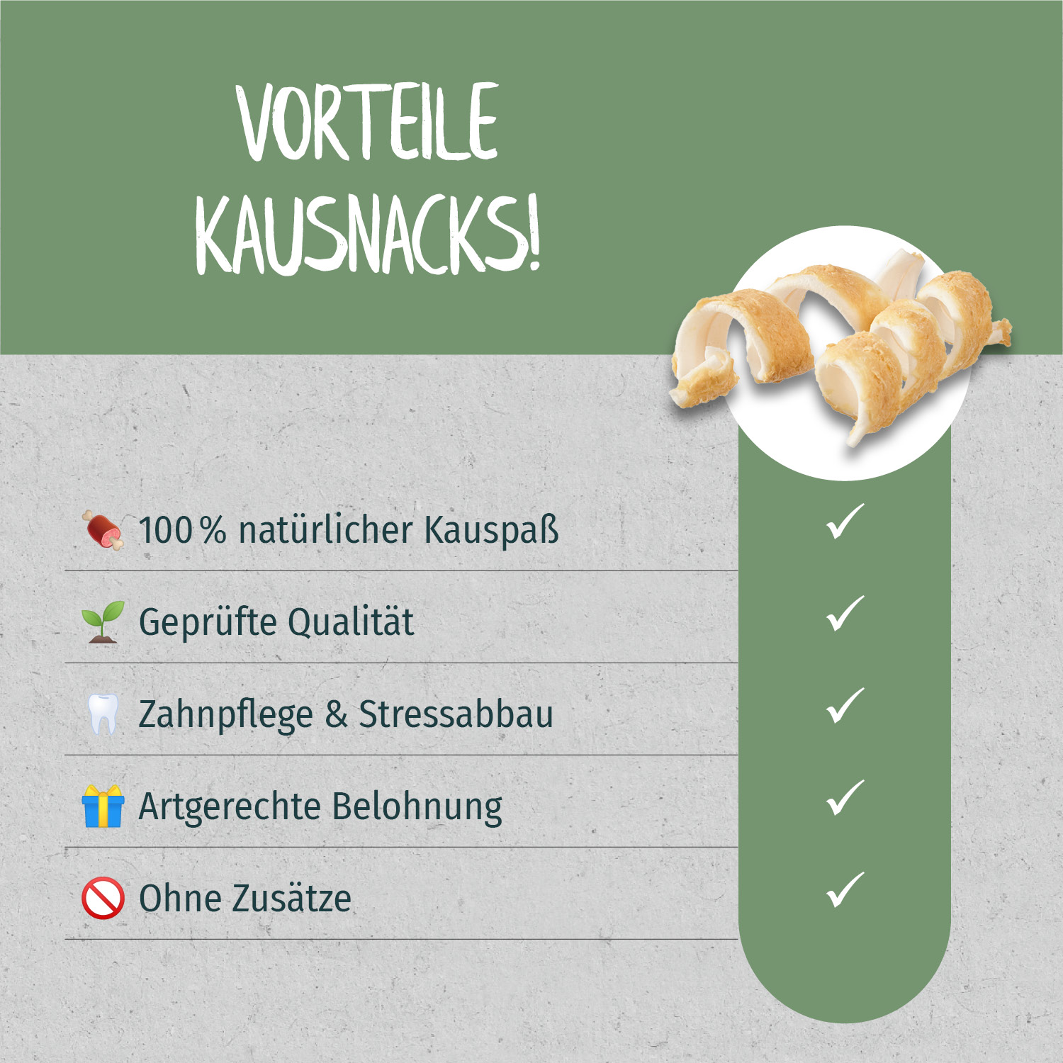 Primox - Kauspirale mit Huhn 75g - 1 x 2 Stück - 3