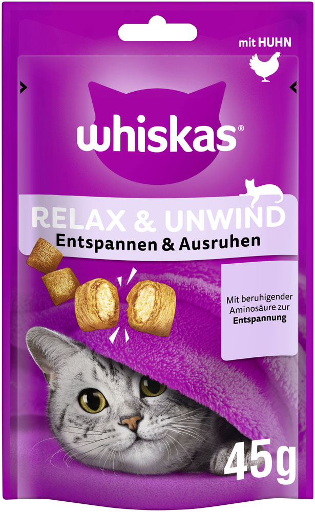 Whiskas - Relax + Unwind mit Huhn - 1 x 45g - 2