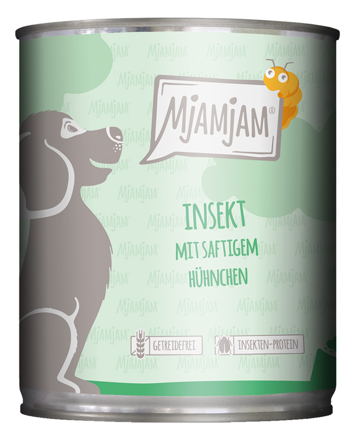 Insekt mit saftigem Hühnchen