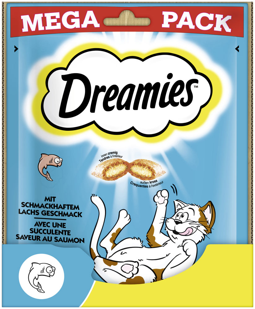 Dreamies - mit Lachs - 1 x 180g - 4