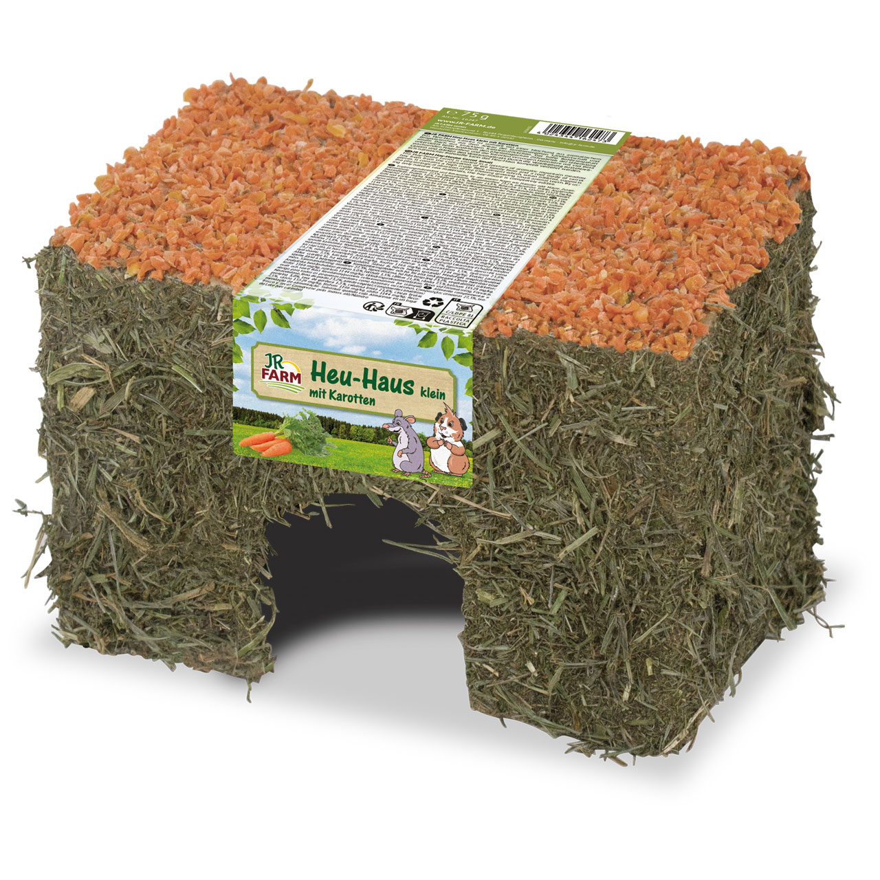 Heu-Haus Karotte klein
