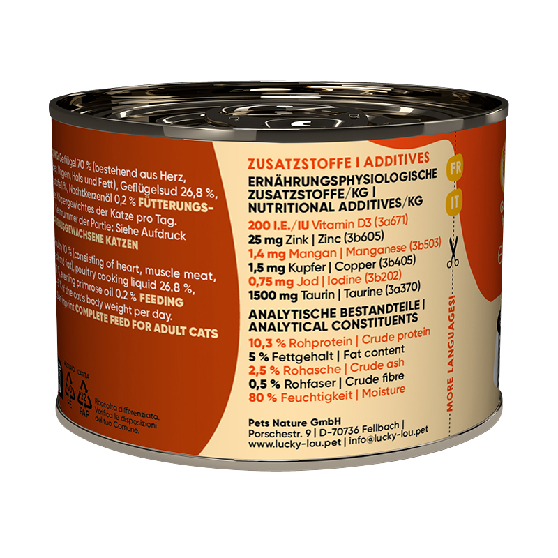 Lucky Lou - Lifestage mit Geflügel - 6 x 200g - 4