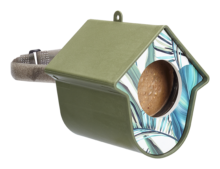 elles - Vogelfutterspender  "Erdnussbutter-Bude" - 1 x 1 Stück - 6
