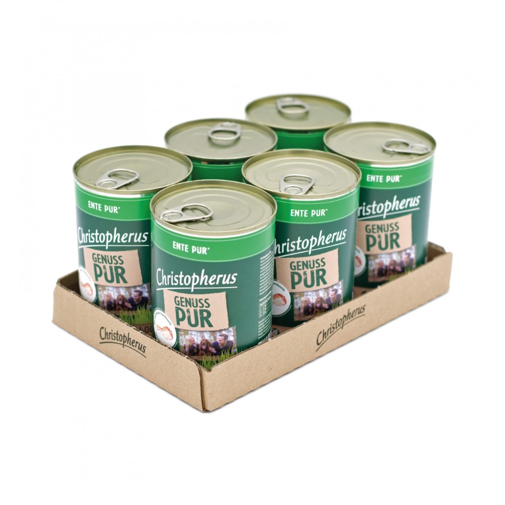 Allco Christopherus - Pur Ente - 6 x 400g - 2