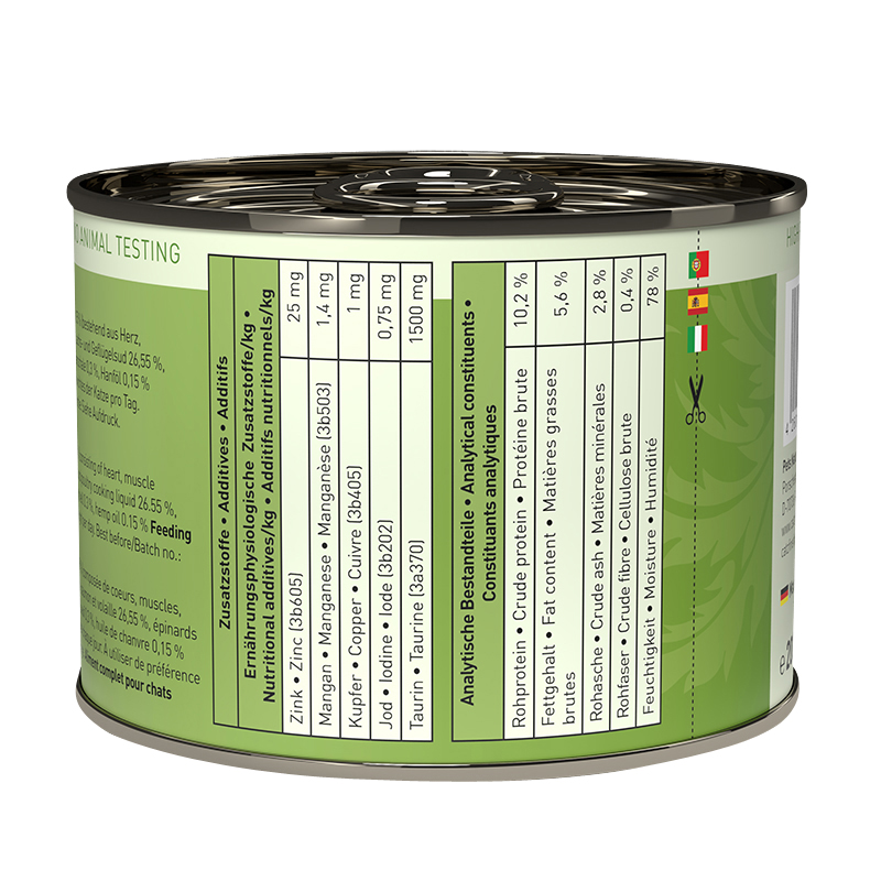 Catz Finefood - No. 5 Lachs & Geflügel - 6 x 200g - 2