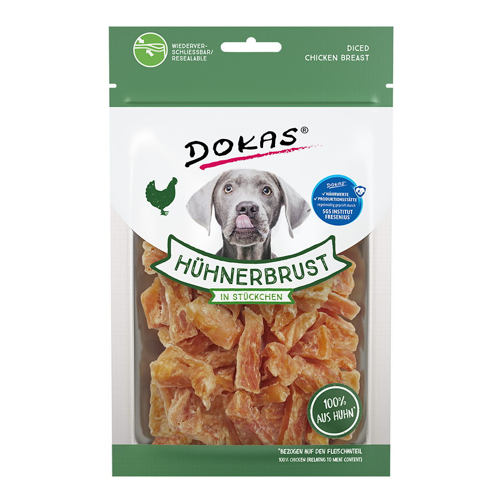 Hühnerbrust in Stückchen