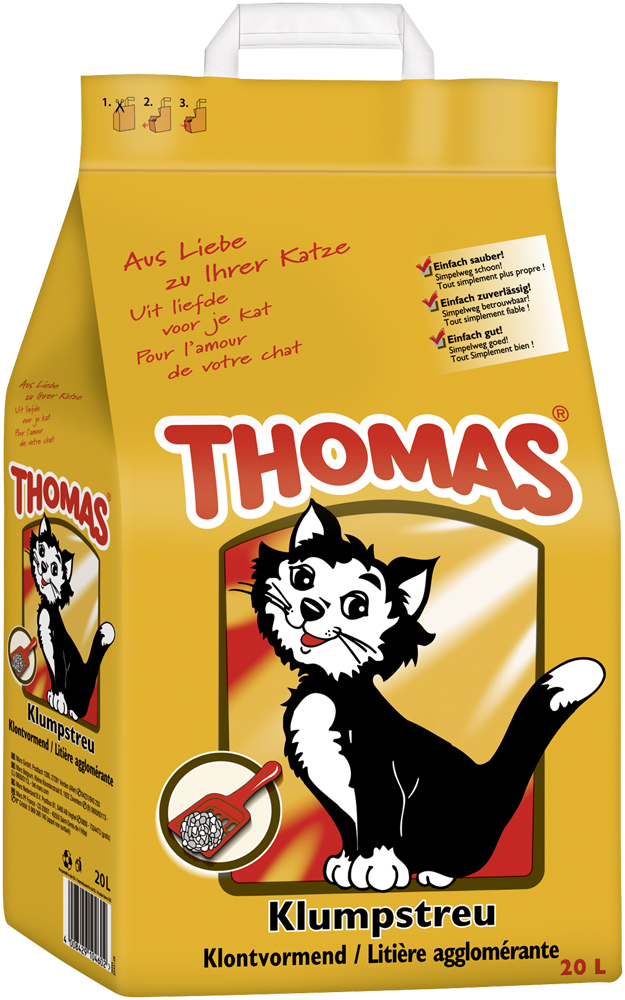 Thomas - Klumpstreu - 1 x 20 Liter - 2