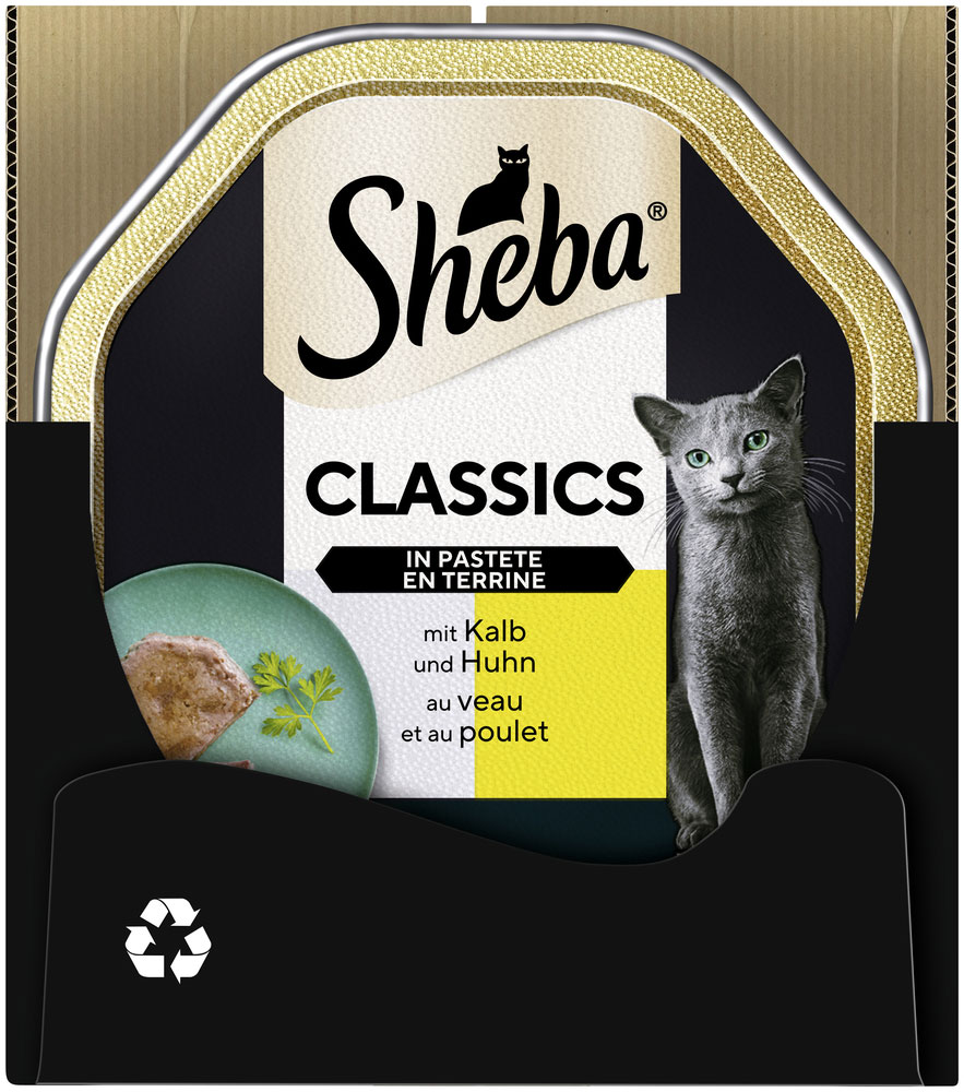 Sheba - Classic Kalb & Huhn - 22 x 85g - 4