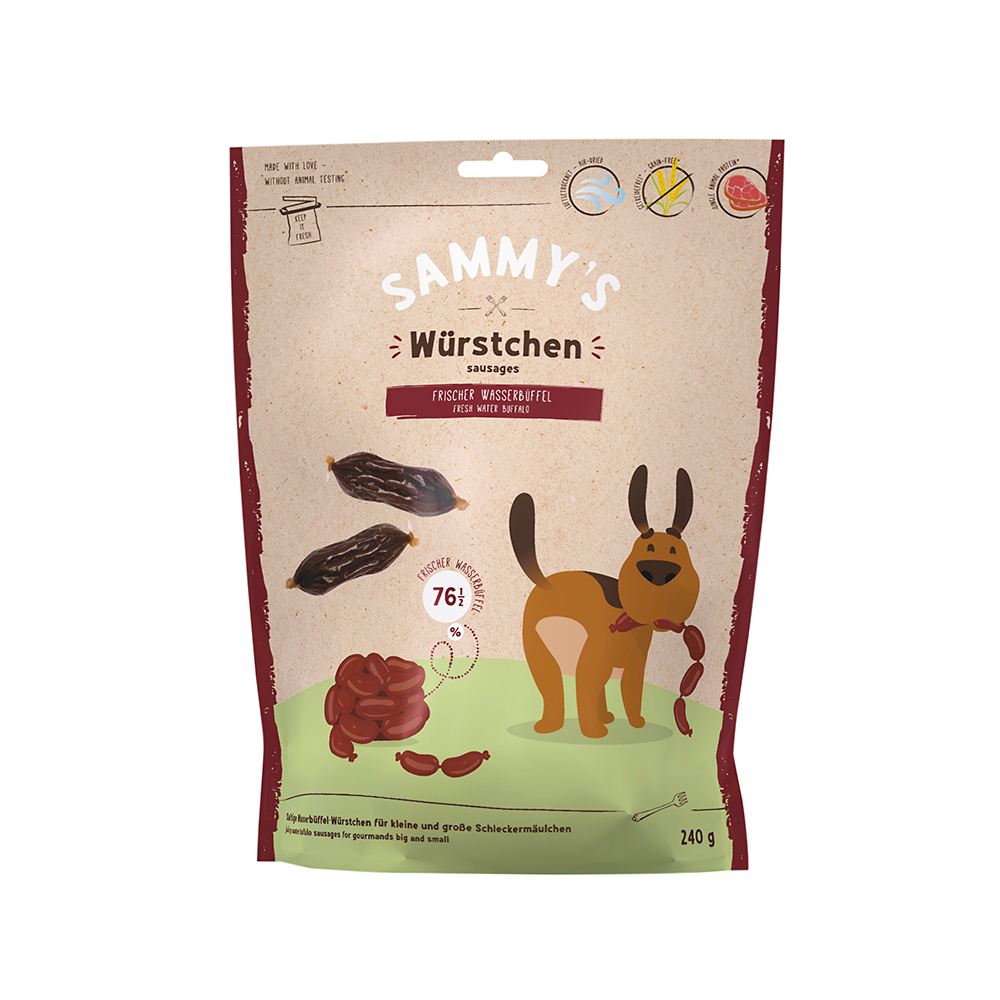 Würstchen mit Wasserbüffel