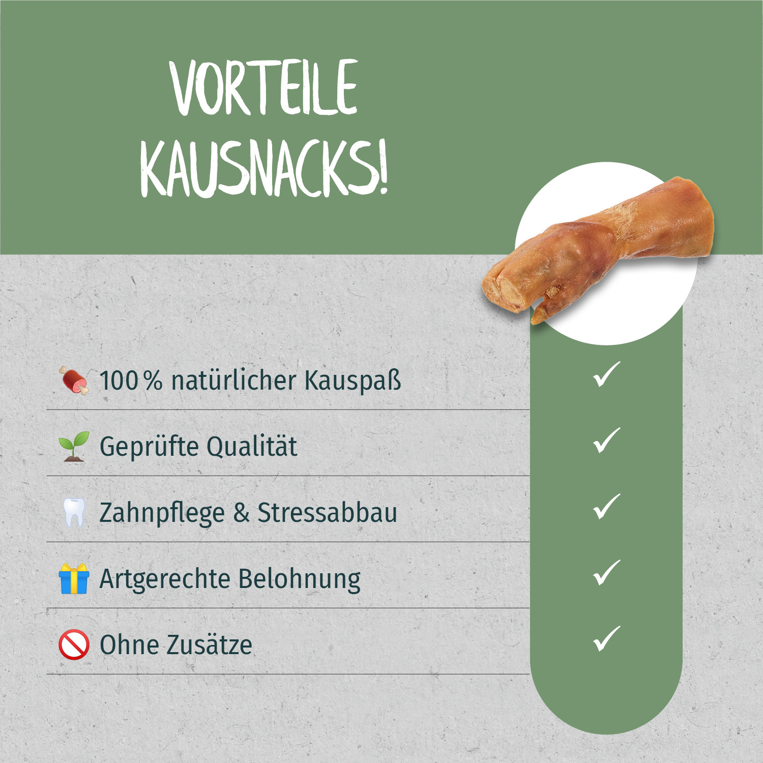 Primox - Serrano Schweinefuß 220g - 1 x 1 Stück - 3