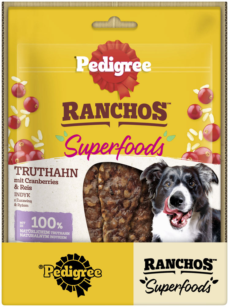Pedigree - Ranchos Superfoods Truthahn - 1 x 70g - 3