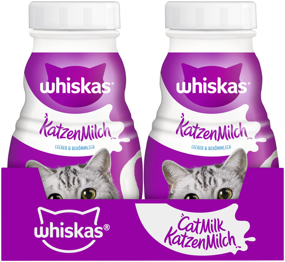 Whiskas - Katzen Milch - 6 x 200g - 3