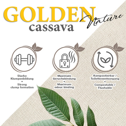 Golden Choice - Golden cassava - Nature 9 L - 1 x 9 Liter - 3