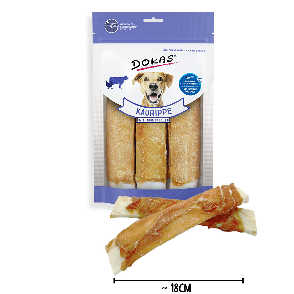 Dokas - Kaurippe mit Hühnerbrust - 1 x 210g - 3