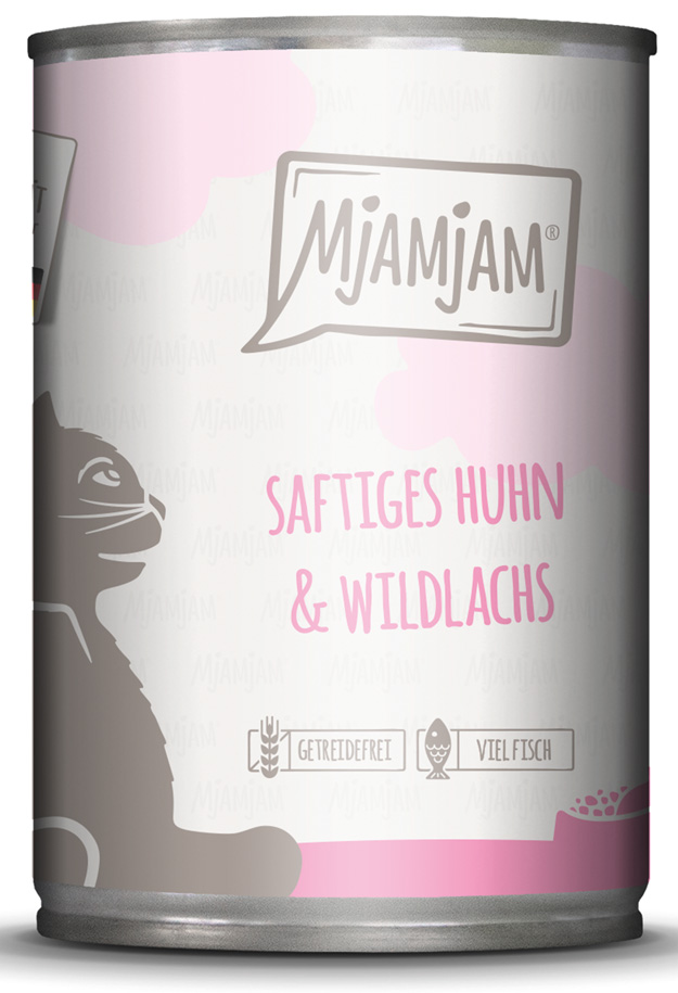 saftiges Huhn und Wildlachs