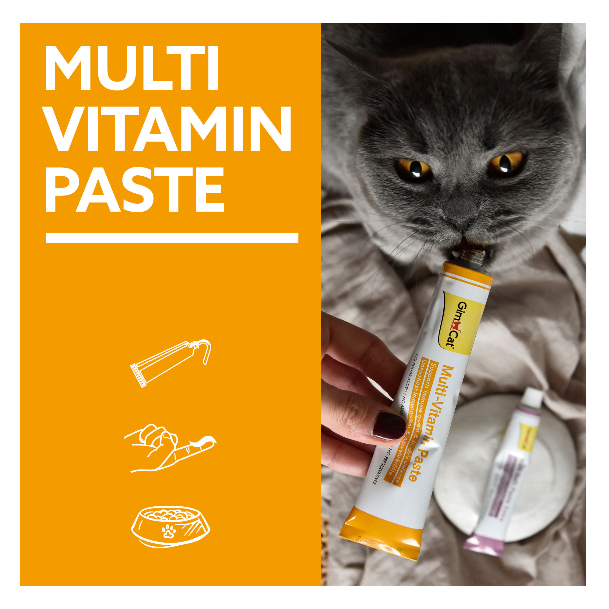 GimCat - Multi-Vitamin - 1 x 200g - 6